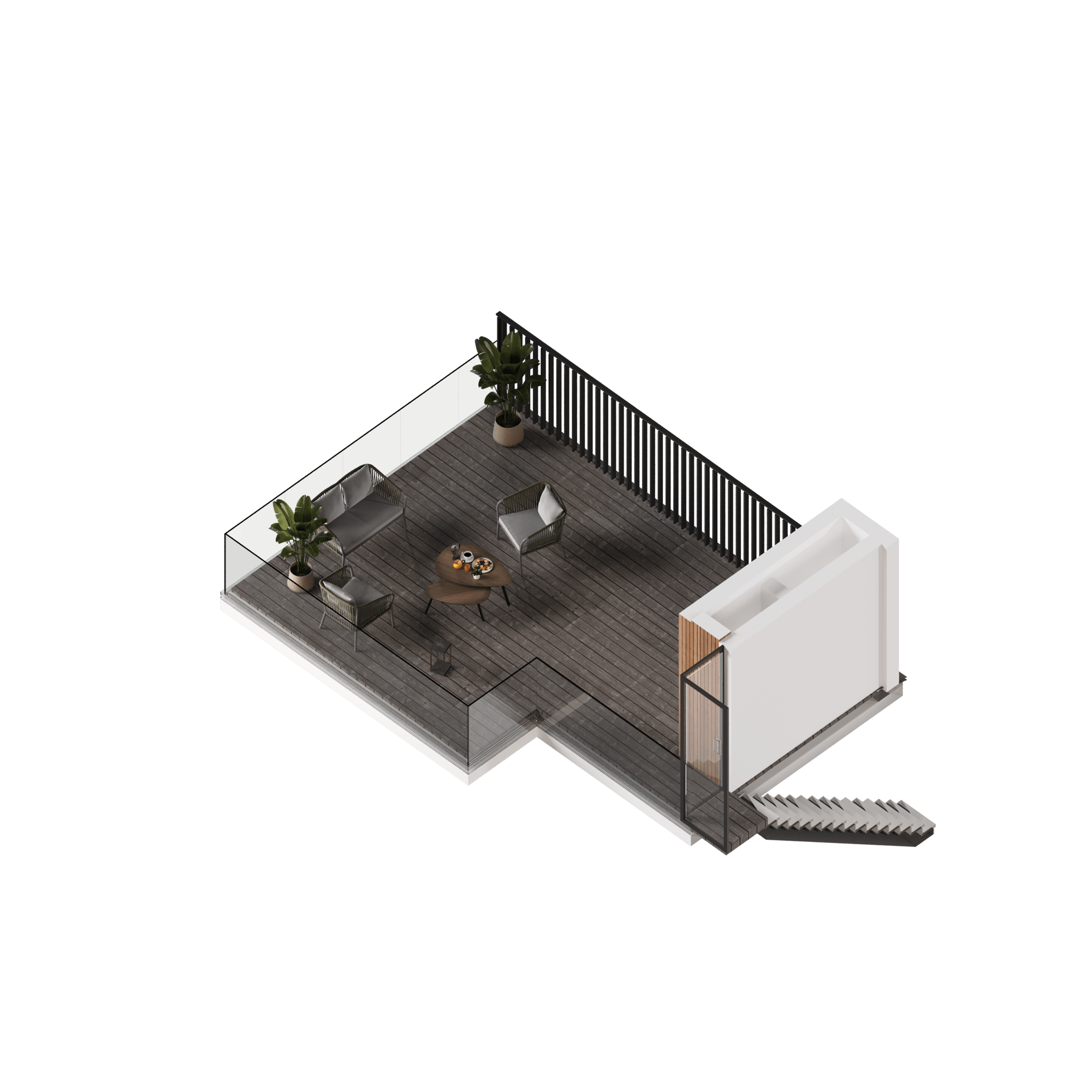 1.776 - Villa Platero_axo_UF 201_terraza